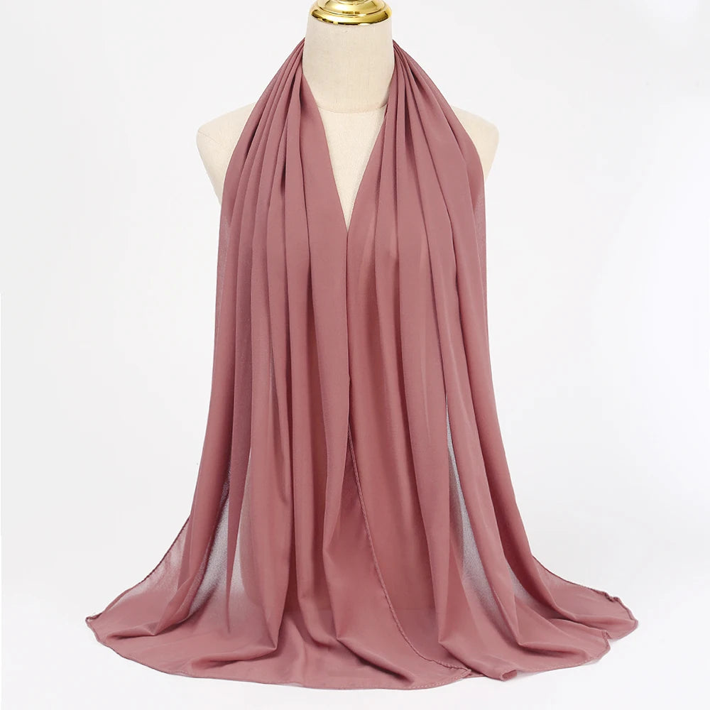 Layali Premium Chiffon Hijab – Elegant & Luftig