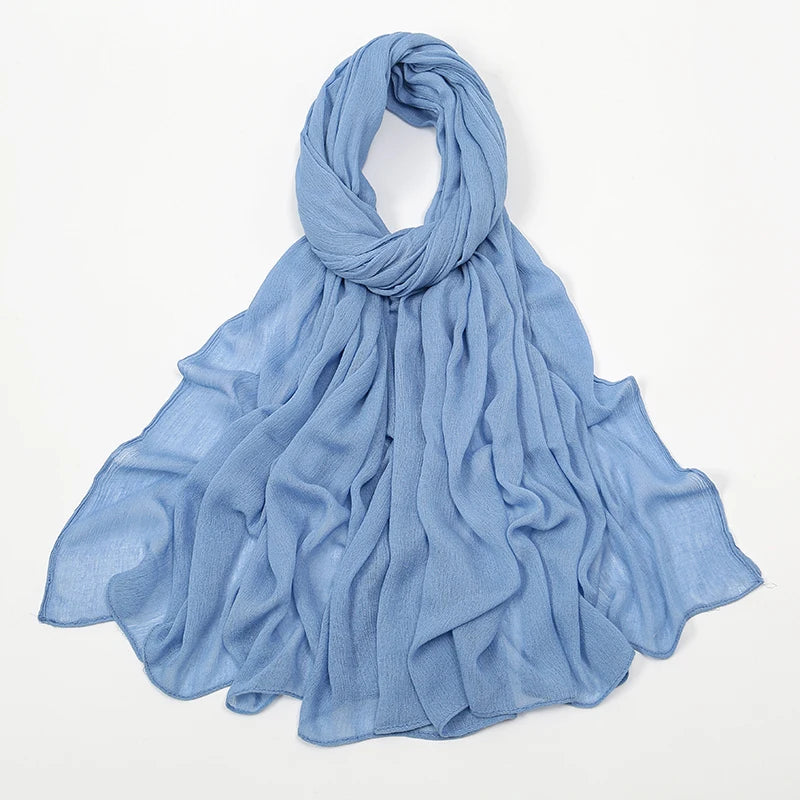 Layali Crinkle Rayon Hijab – Leicht & Elegant