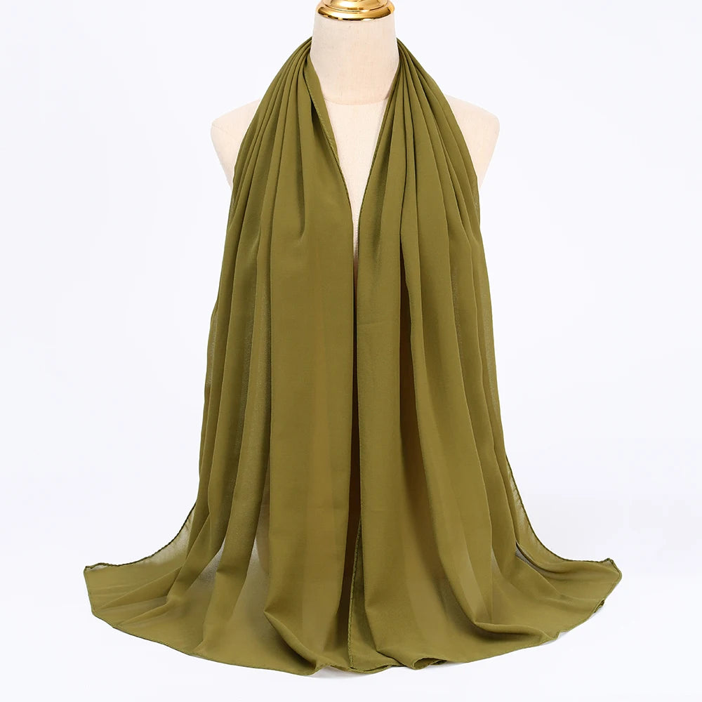 Layali Premium Chiffon Hijab – Elegant & Luftig