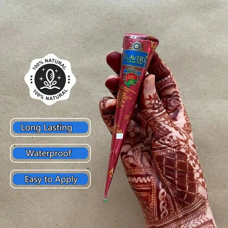 ✨🌺 Layali Natural Brown Henna Cream – Temporäre Tattoo Creme 🌺✨