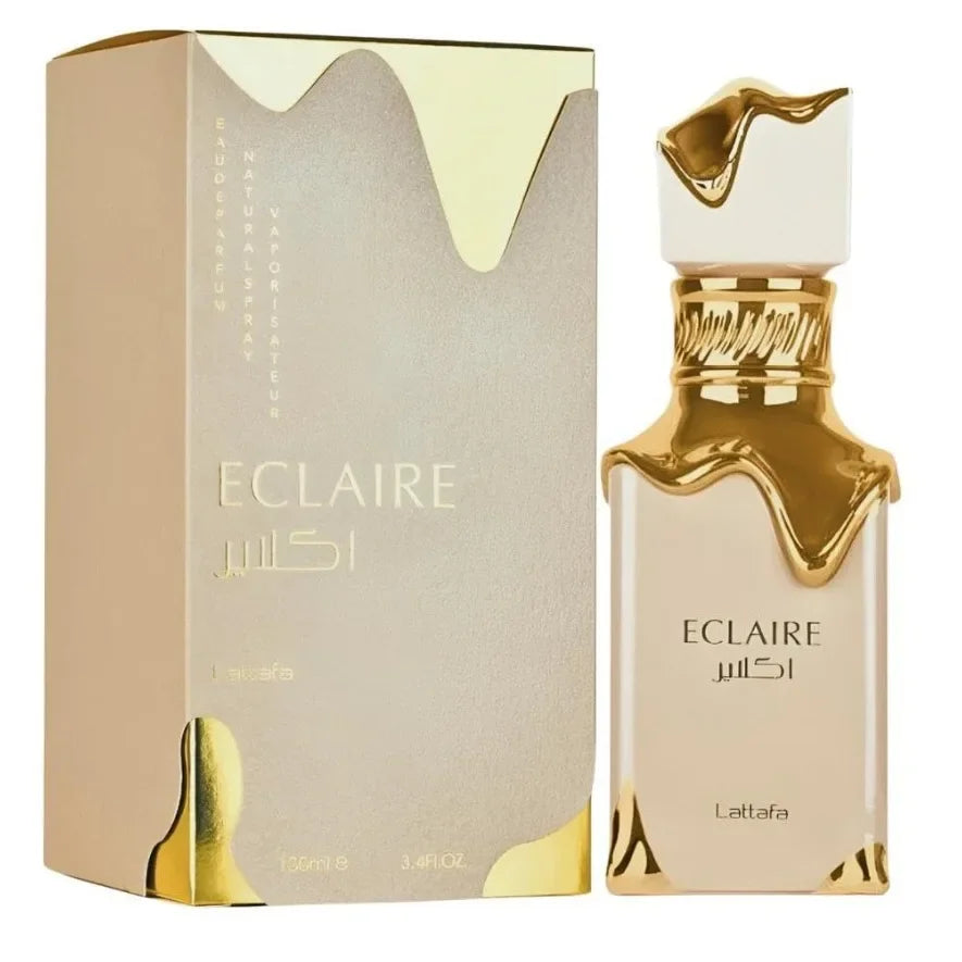 ✨ Layali Exklusiv-Kollektion – Lattafa Eclaire Eau de Parfum 100 ml | Orientalischer Gourmand-Duft Quality Gift Arab Dubai Original Perfume Eclaire Eau De Parfum For Women Lasting Fragrances Body Spray Deodorants Luxury