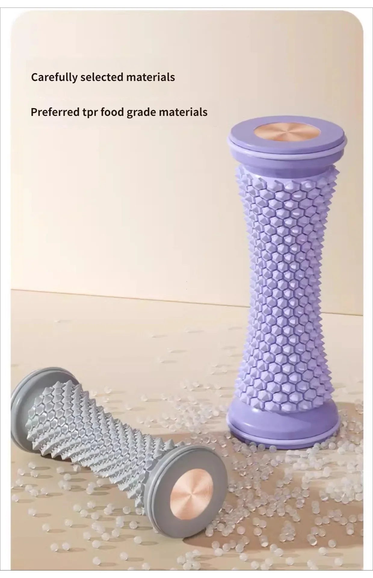 Fußroller Massager – Yoga & Plantarfaszie Trainer | Massagebrett zur Muskelentspannung & Durchblutungsförderung