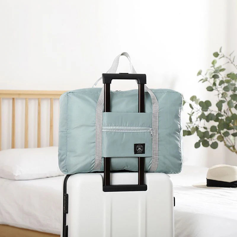 Faltbare Reisetasche – Handgepäck für Flugreisen | Leichte, geräumige Weekender-Tasche für Damen & Mädchen