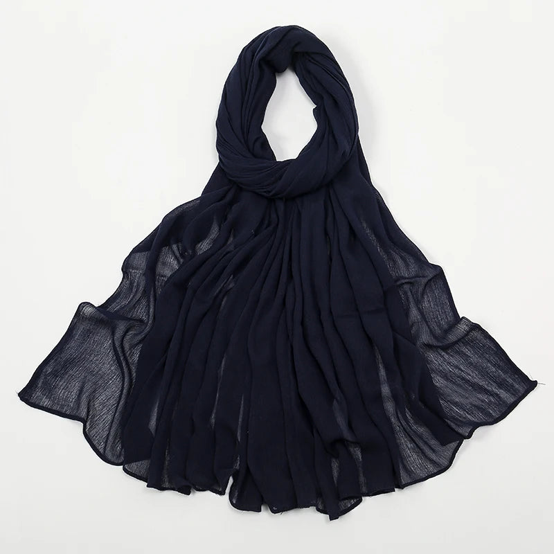 Layali Crinkle Rayon Hijab – Leicht & Elegant