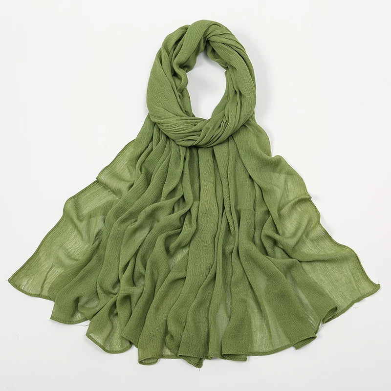 Layali Crinkle Rayon Hijab – Leicht & Elegant