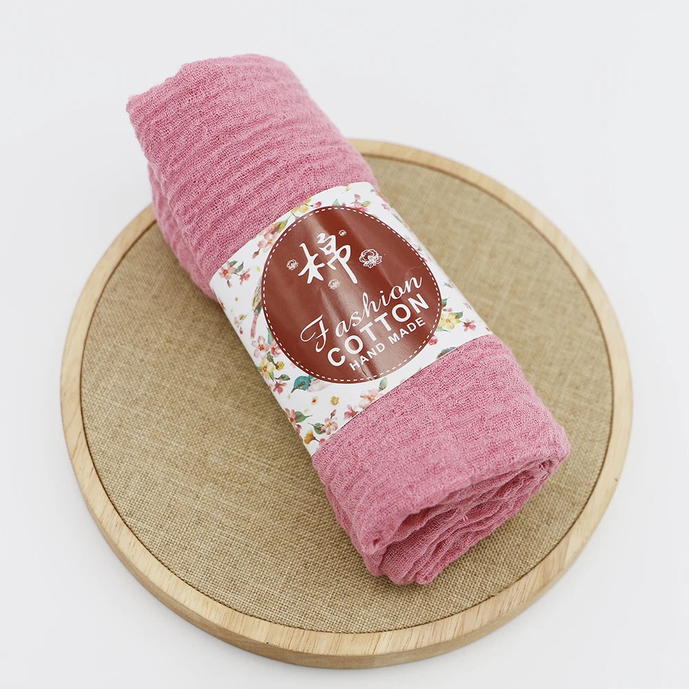 Layali Cotton Crinkle Hijab Handmade - Groß, weich & wärmend für jede Jahreszeit