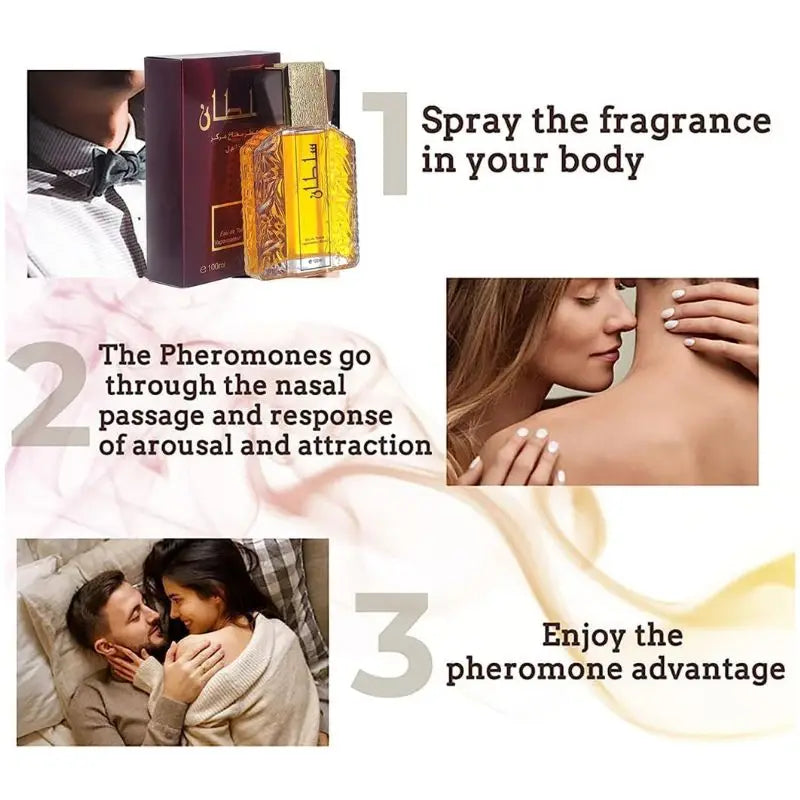 🌟 Layali Sultan – Parfum für Herren (100 ml) | Orientalischer Duft mit goldener Tiefe