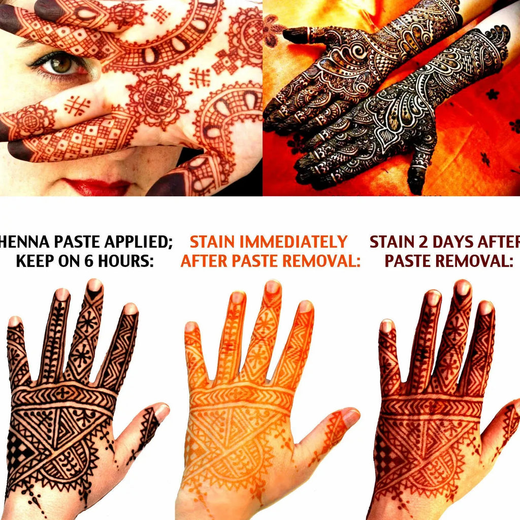 ✨🌺 Layali Natural Brown Henna Cream – Temporäre Tattoo Creme 🌺✨