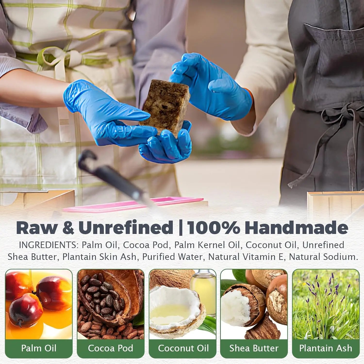 Raw African Black Soap – Für fettige Haut, dunkle Flecken & ein strahlendes Hautbild