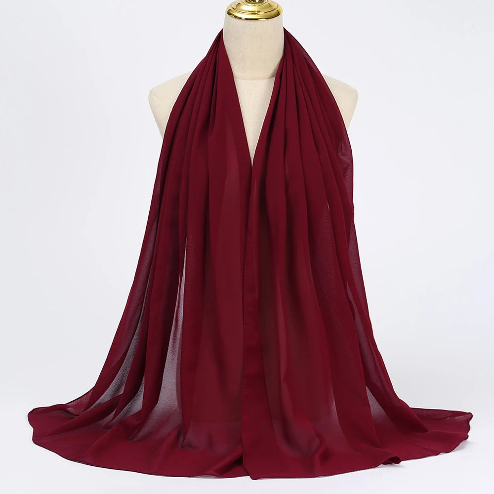 Layali Premium Chiffon Hijab – Elegant & Luftig