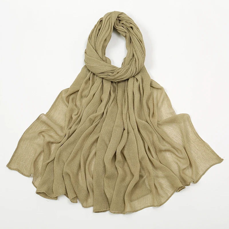 Layali Crinkle Rayon Hijab – Leicht & Elegant