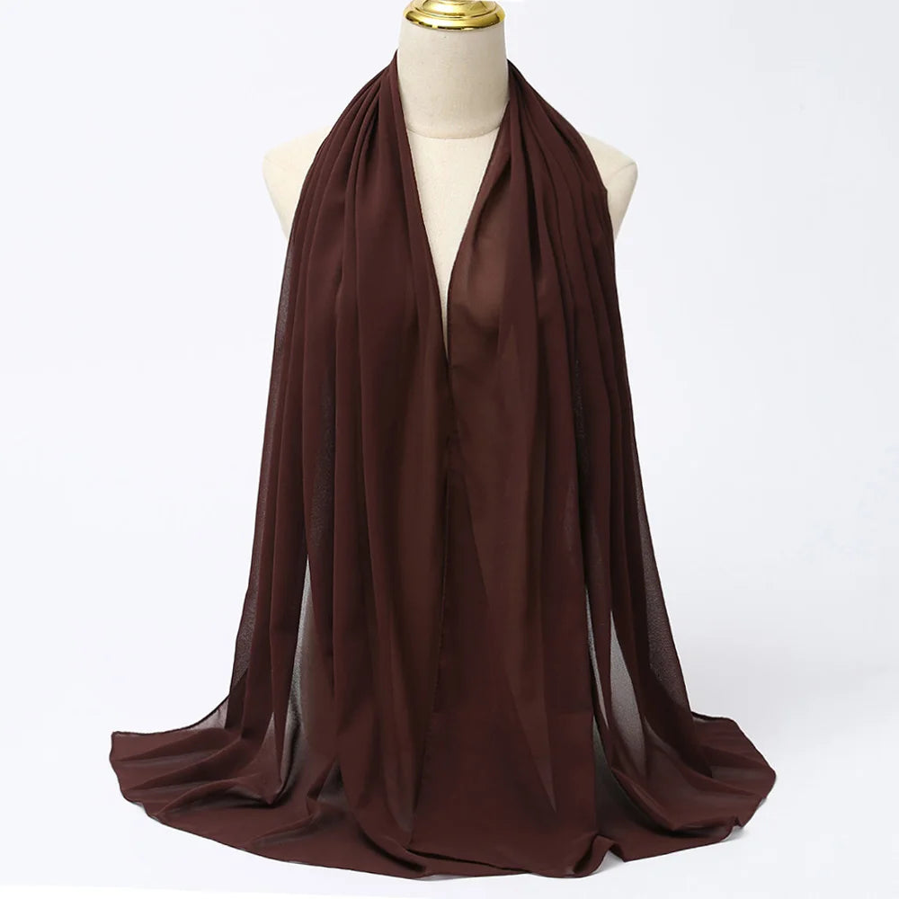 Layali Premium Chiffon Hijab – Elegant & Luftig
