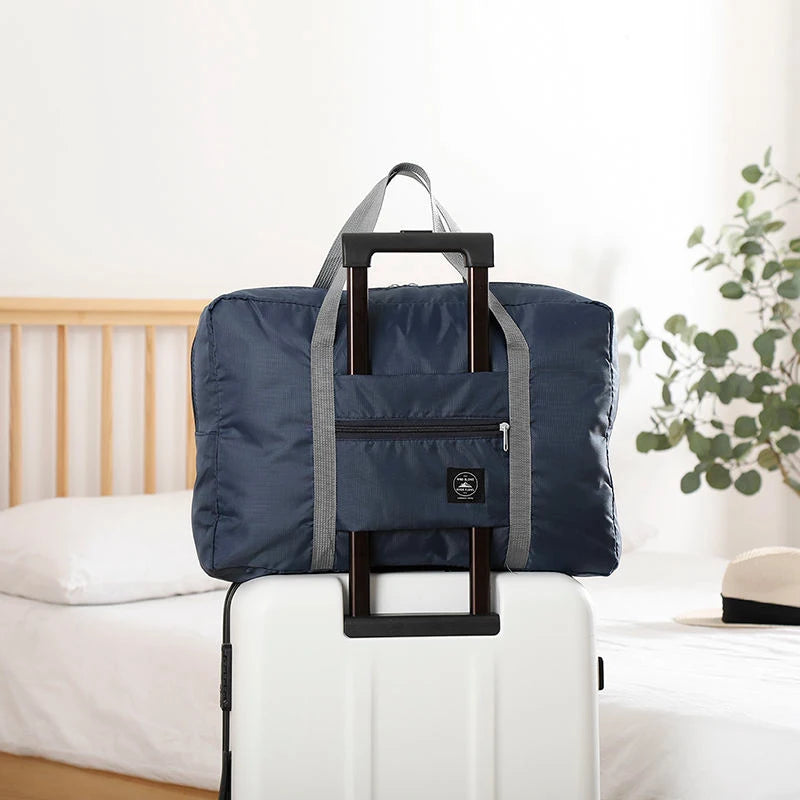 Faltbare Reisetasche – Handgepäck für Flugreisen | Leichte, geräumige Weekender-Tasche für Damen & Mädchen