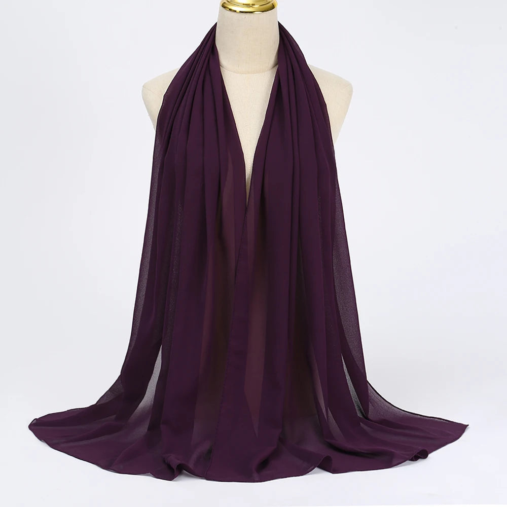 Layali Premium Chiffon Hijab – Elegant & Luftig