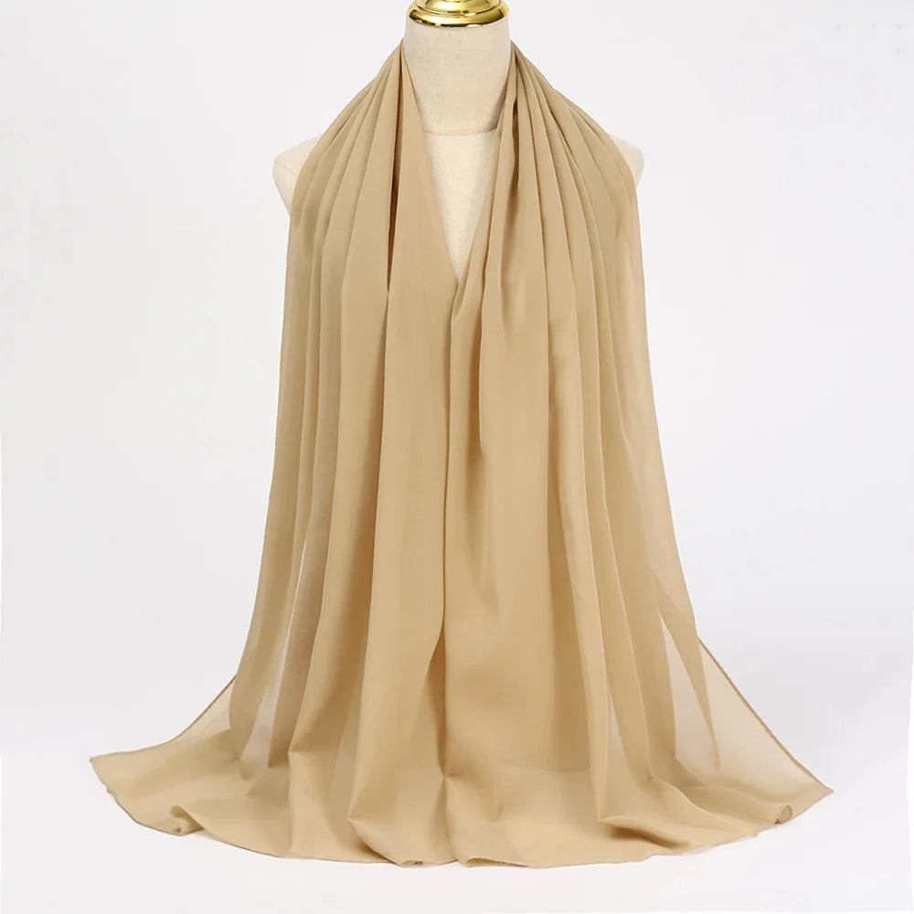 Layali Premium Chiffon Hijab – Elegant & Luftig